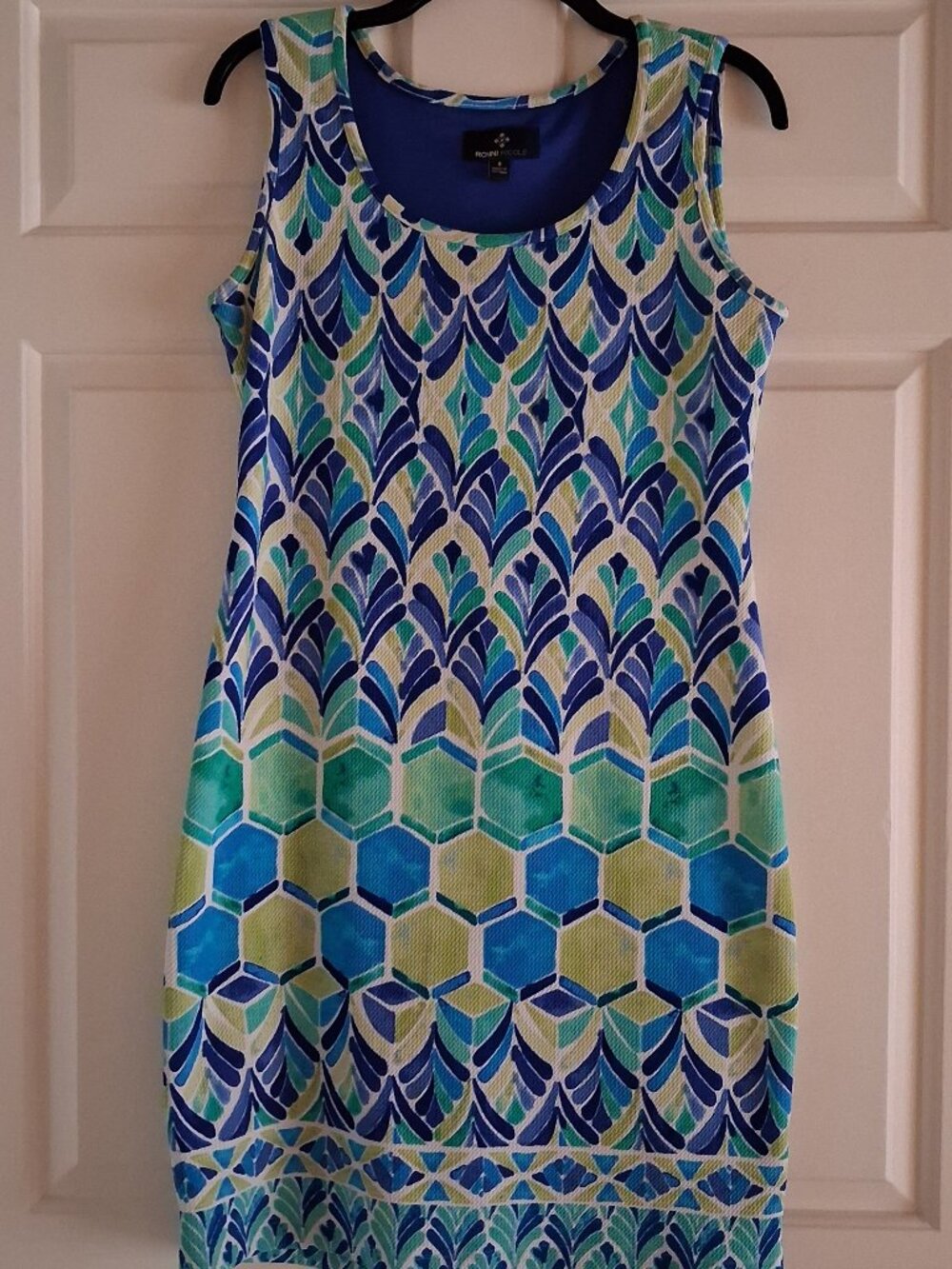 Colorful, Print Summer/Spring Tank Dress